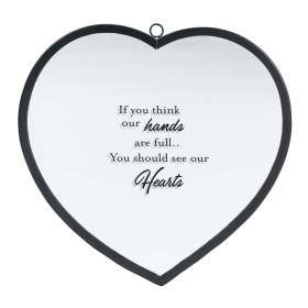 Heart Mirror You Think Hands Med