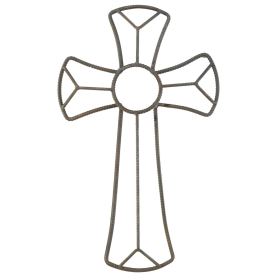 Metal Wall Cross