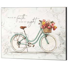 Wall Plaque Walk By Faith Ride By Sight