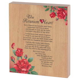 The Reunion Heart Tabletop Wall