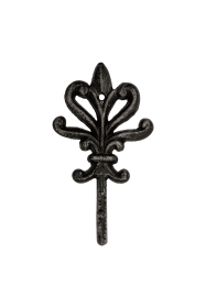 FantasHome Wall Mounted Cast Iron Home Decor Single Hook (Guard)