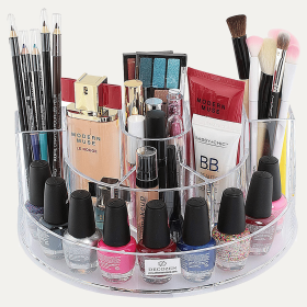 Clear Makeup Organizers - 7 Slots