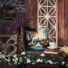 Ghosts Spooky Halloween Throw Pillow Machine Washable, Indoor Outdoor Decorative Pillow for Couch, Bed or Patio, 14Hx14W