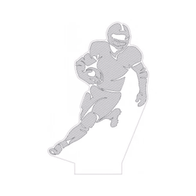 NFL Player (Base Size: 5 1/2" Solid Wood Base)