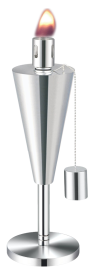 Anywhere Garden Torch, Outdoor Tabletop (Color: Cone)